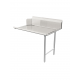 Stainless Steel Professional Welded 3 Side Upturn Table